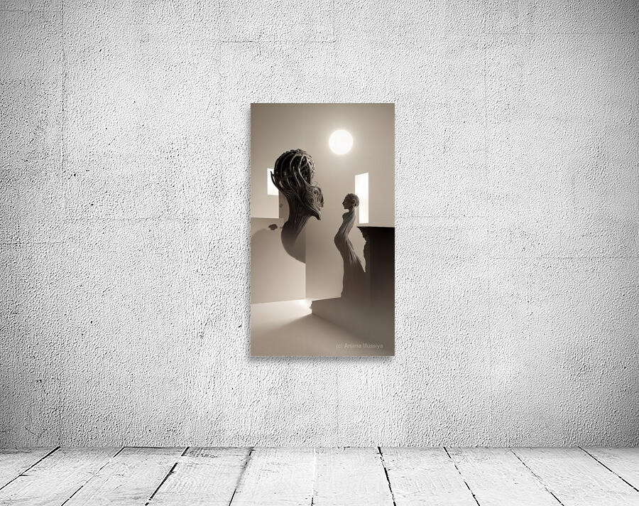  Abstract Scene  Wall Preview