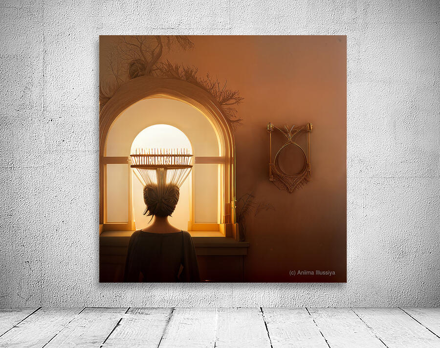 Sunlit Archway  Wall Preview