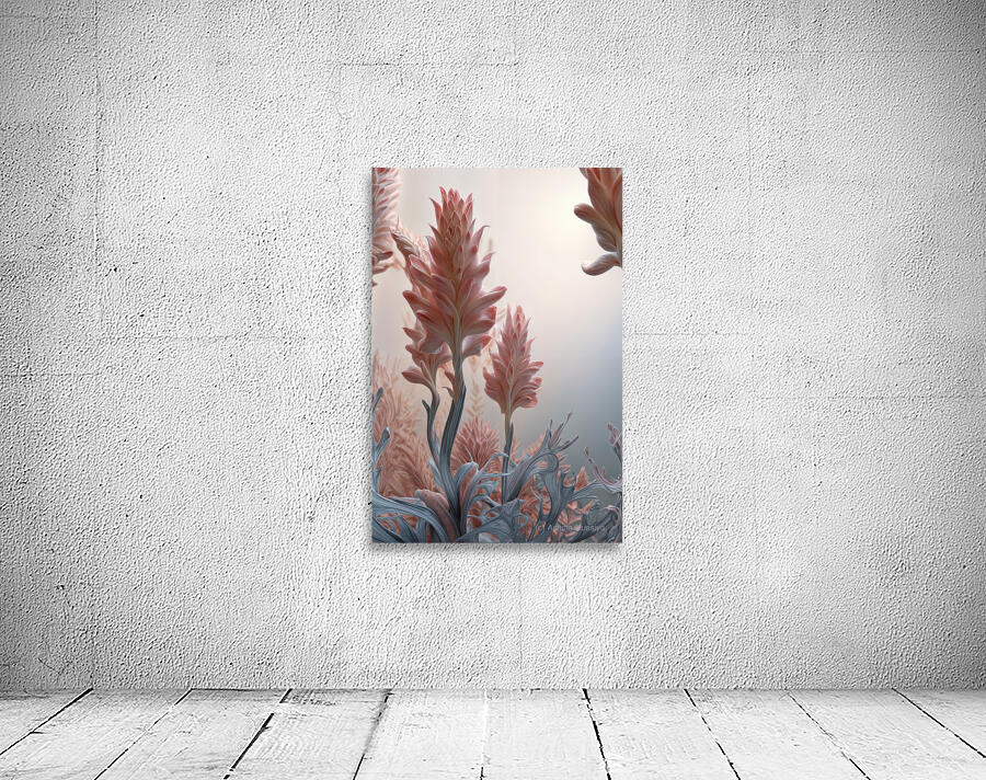 Structured Flora  Wall Preview
