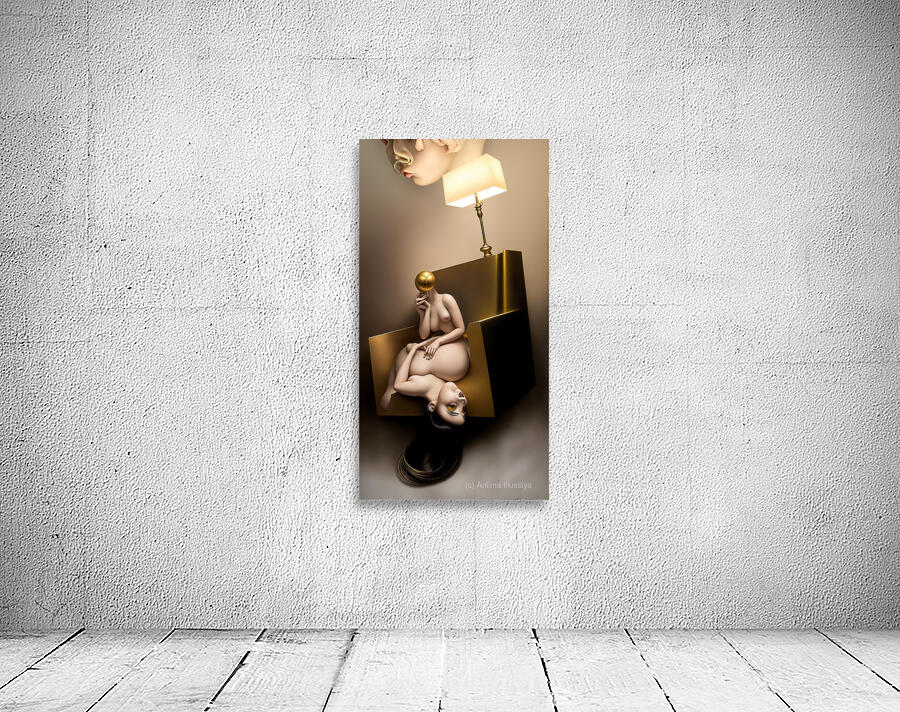 Enigmatic Gaze  Wall Preview