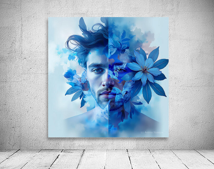  Deep Captivating Blue  Wall Preview