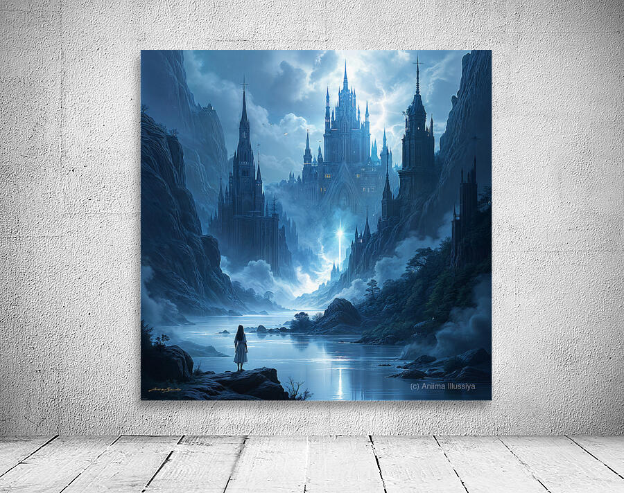  Dark Gothic Castle  Wall Preview