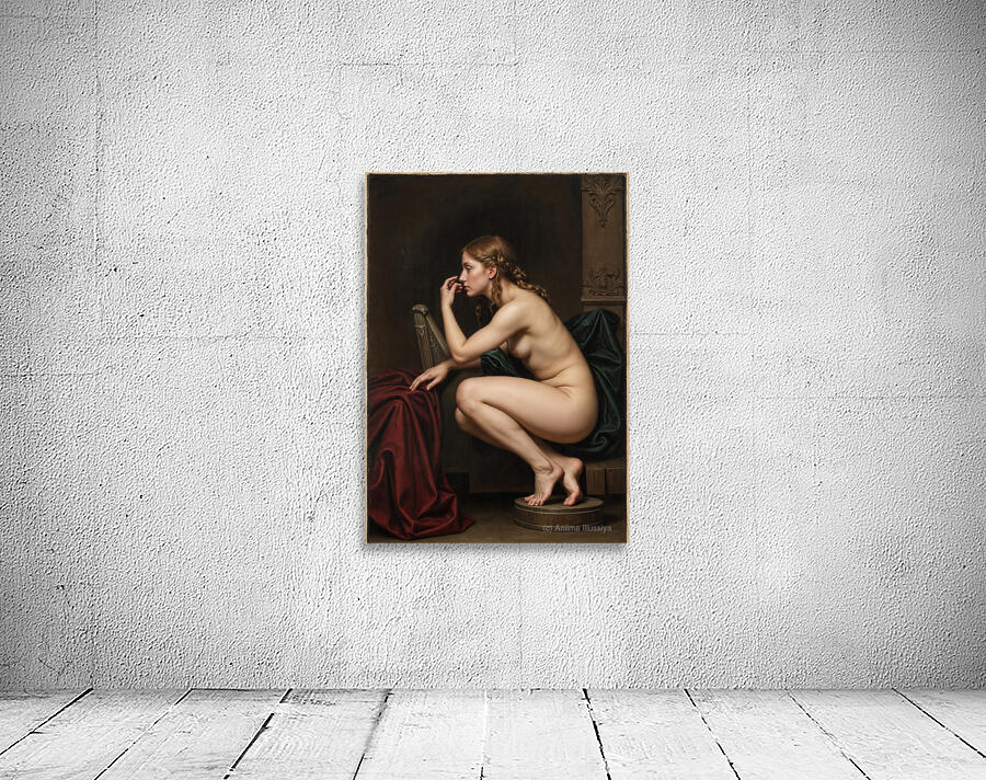 Classical Style Portrayal  Wall Preview