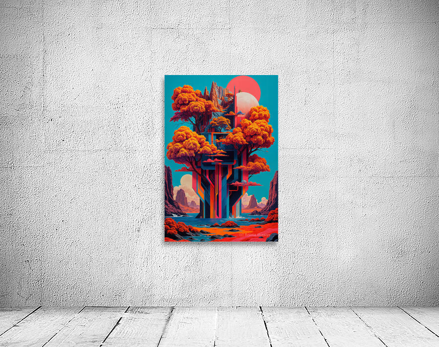 Painted With Hues  Wall Preview