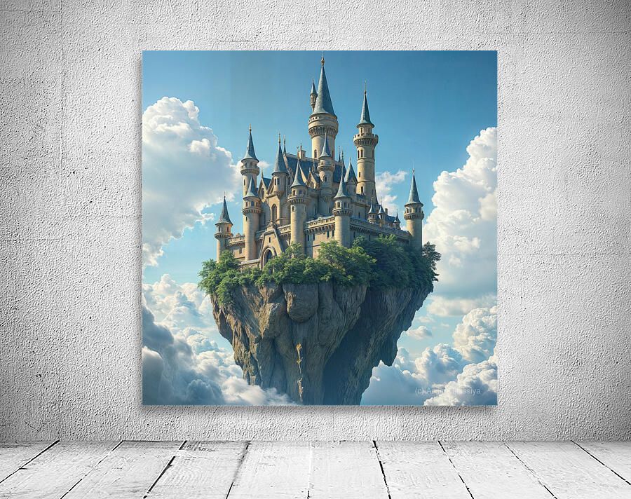  Floating Castle  Wall Preview