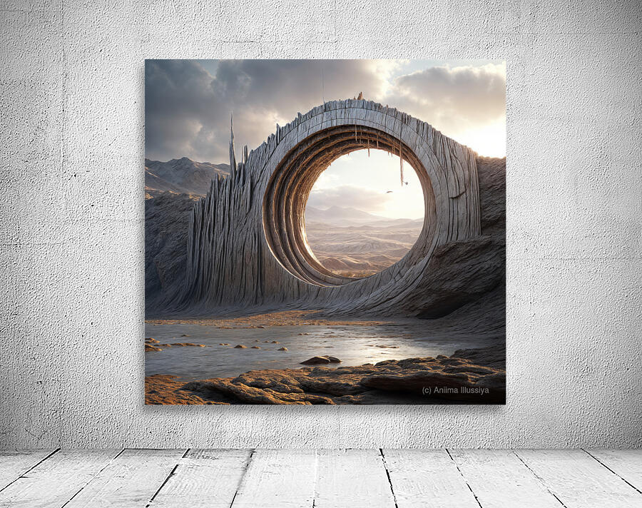  Circular Structure  Wall Preview