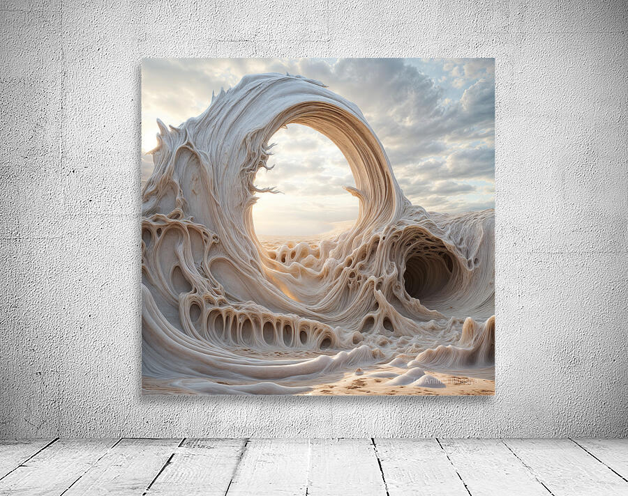  Towering Waves  Wall Preview