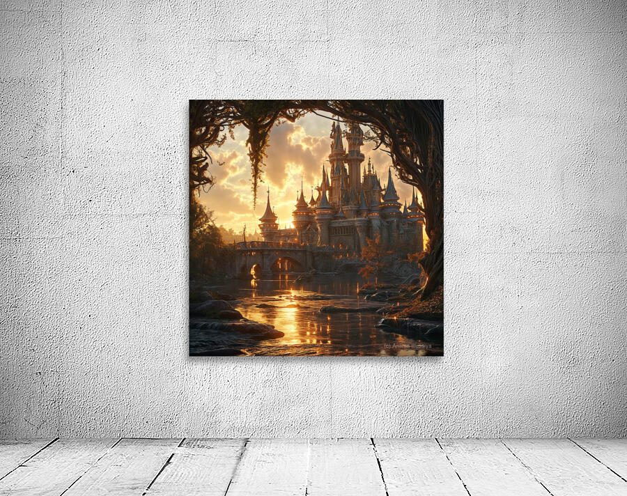 A Shimmering River  Wall Preview