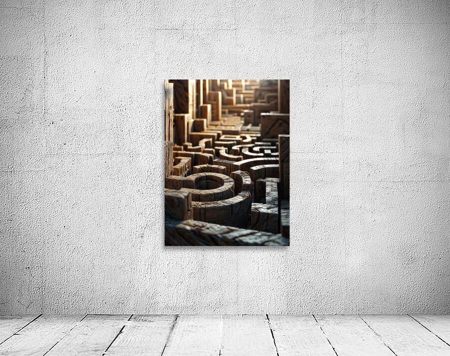  Three Dimensional Maze  Wall Preview