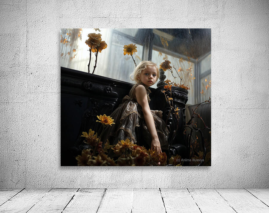 Decaying Flowers  Wall Preview