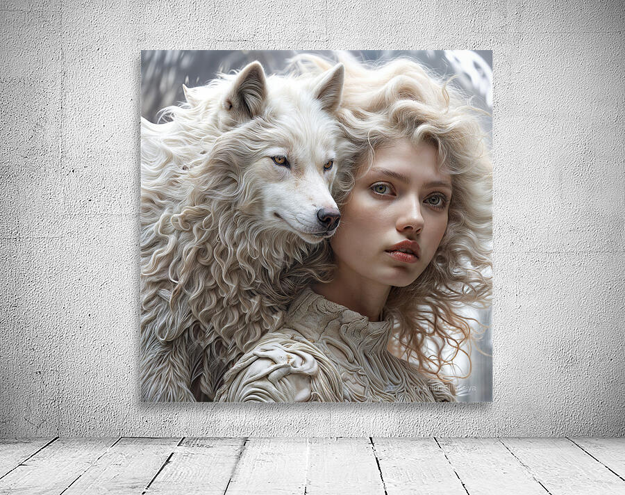  White Wolf  Wall Preview