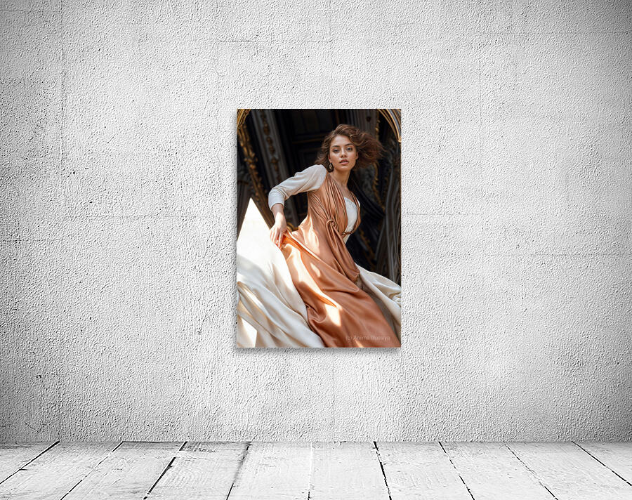 Peach Colored Gown  Wall Preview