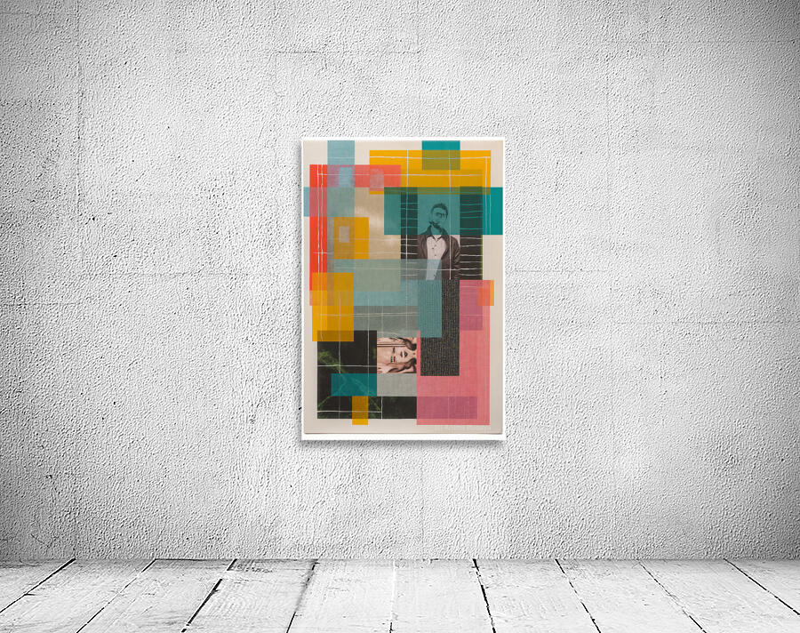 Vibrant Squares  Wall Preview