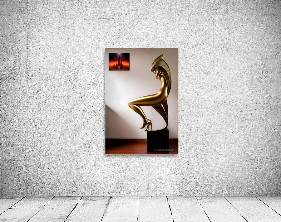  Golden Statue  Wall Preview