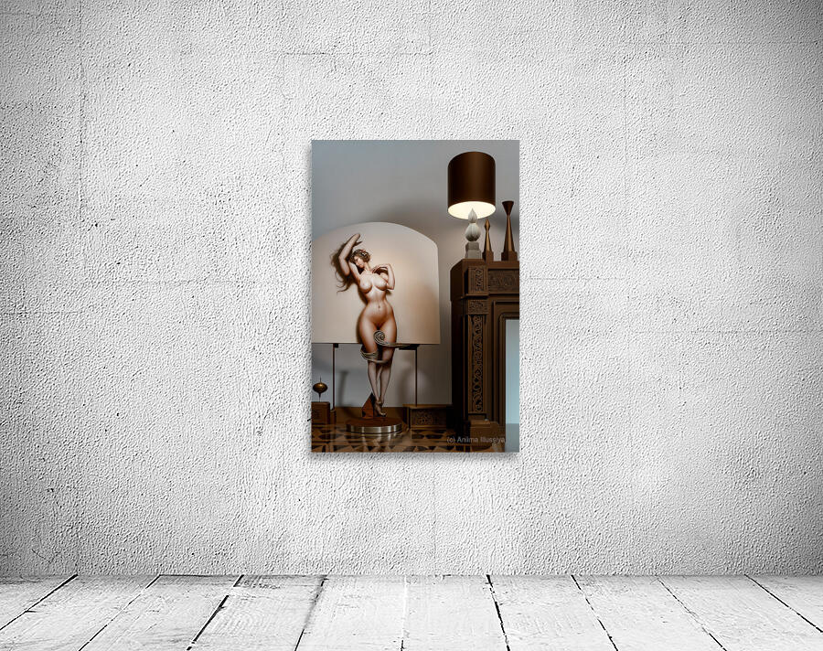Cylindrical Pedestal  Wall Preview