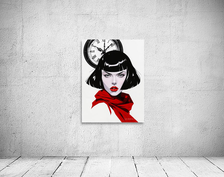  Red Scarf  Wall Preview