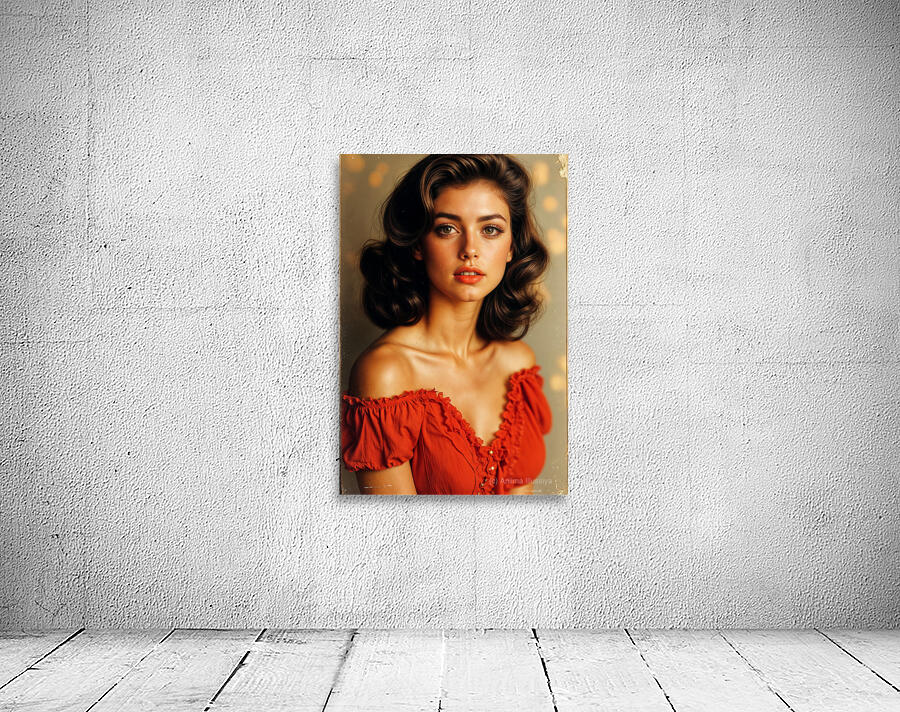 Alluring Portrait  Wall Preview