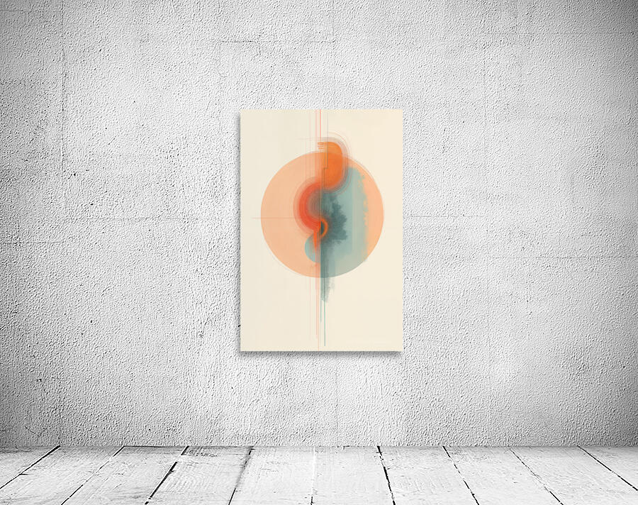  Peach Circle  Wall Preview