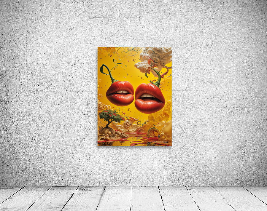  Luscious Lips  Wall Preview