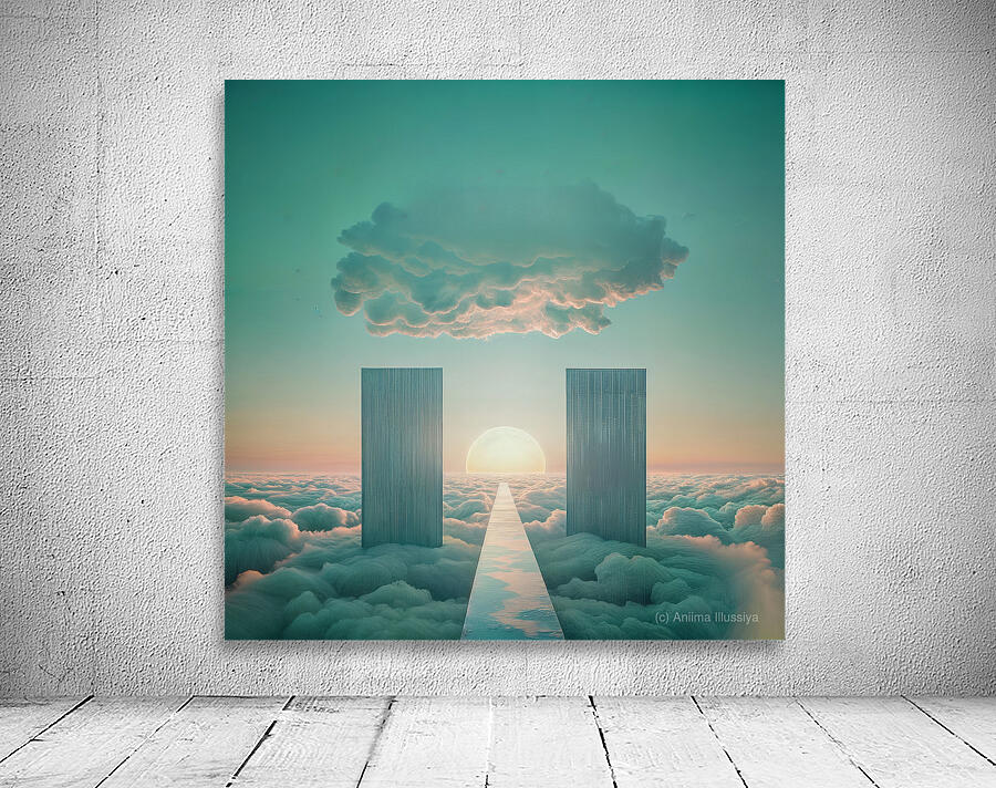  Kaleidoscopic Sky  Wall Preview