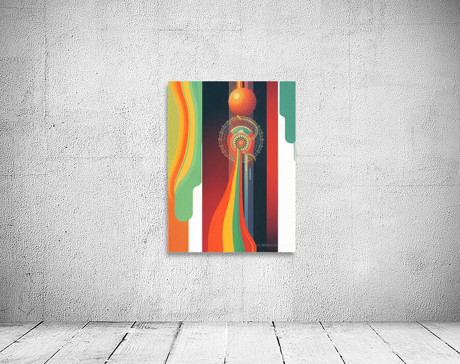  Rainbow Like Shape  Wall Preview