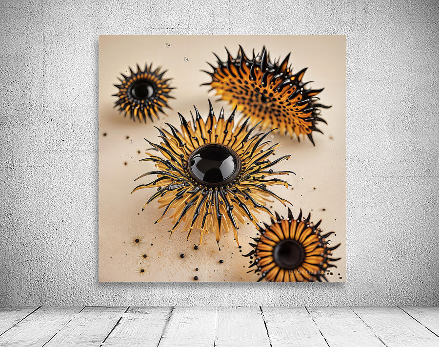  Yellow Petals  Wall Preview