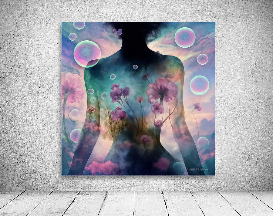  Iridescent Bubbles Wall Preview