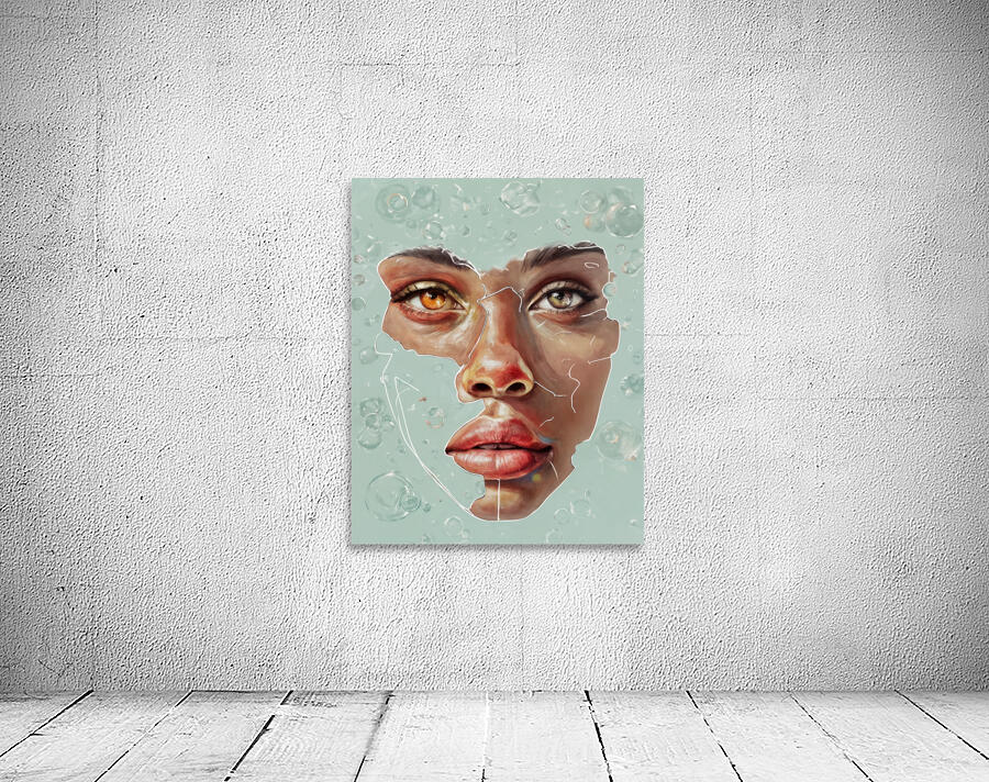  Fragmented Visage Wall Preview
