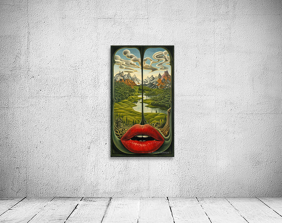  Fleshy Lips Wall Preview