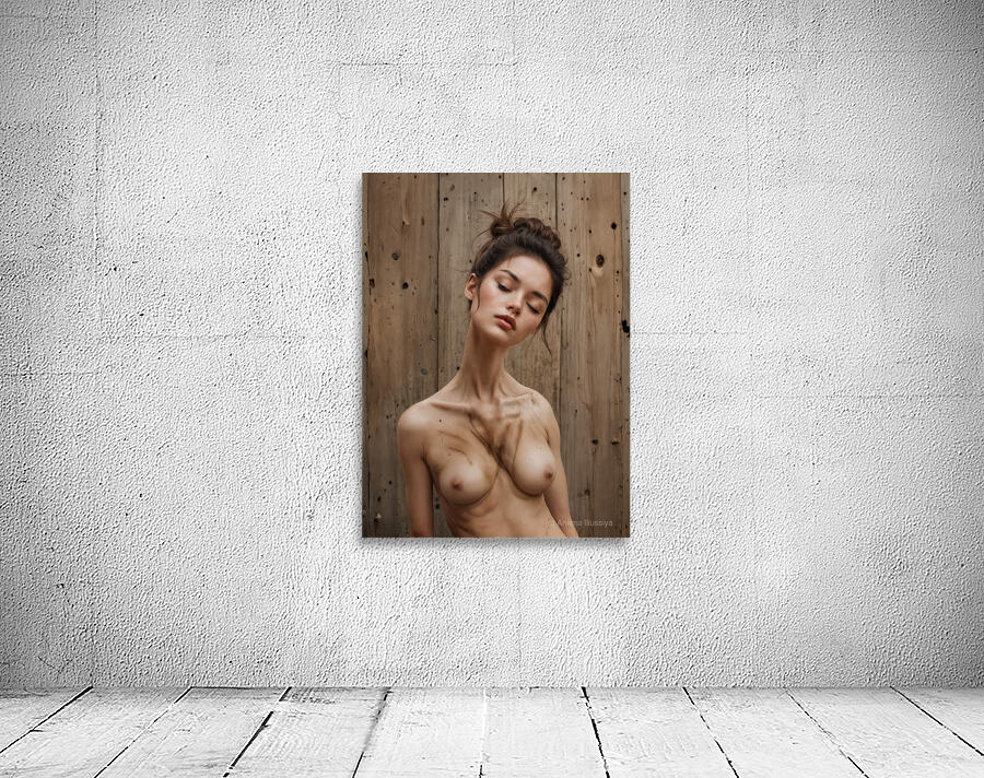 Eyes Gently Closed Wall Preview