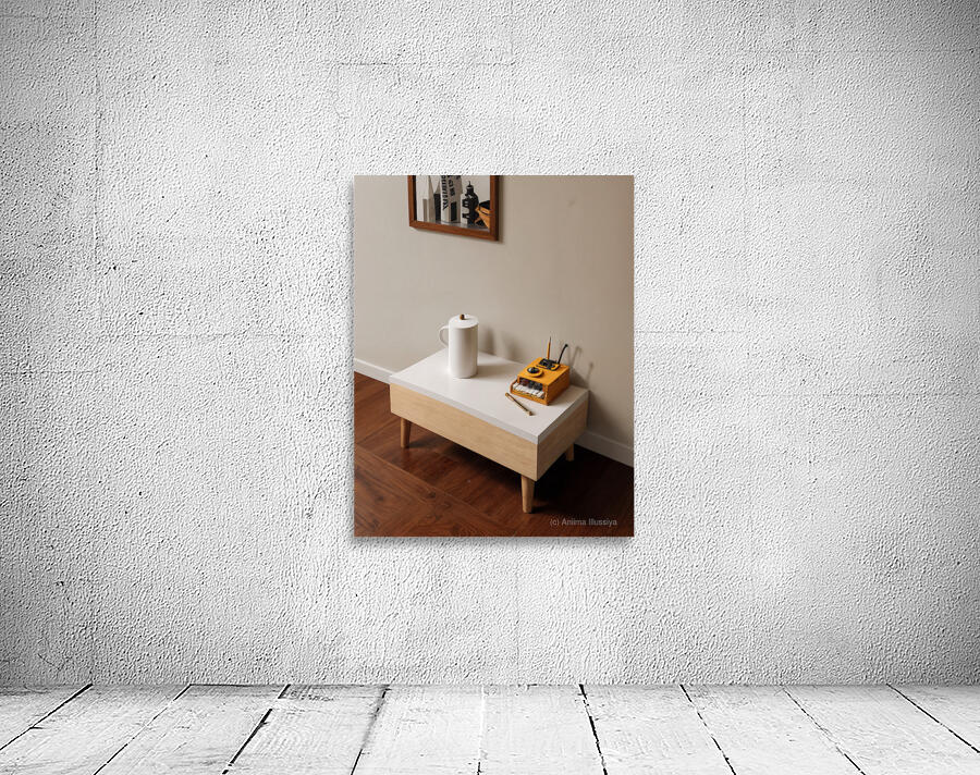 Glossy White Wall Preview