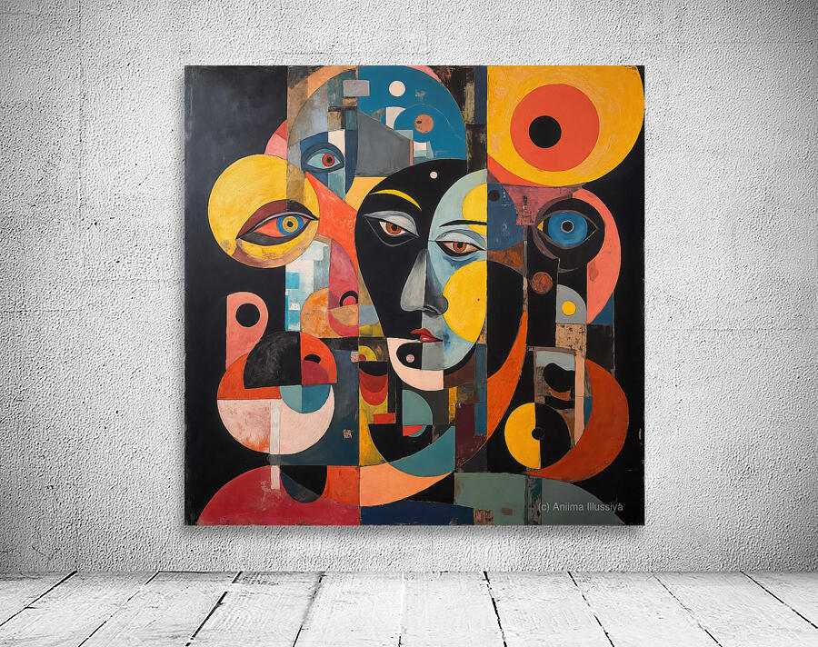 Dimensional Portrait  Wall Preview