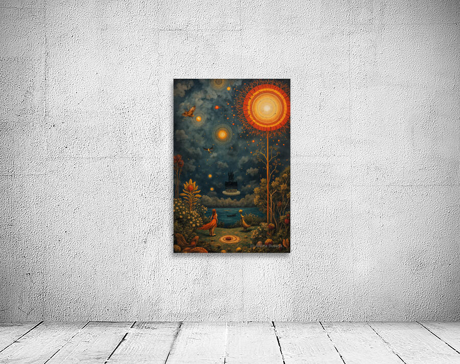 Distant Galaxy  Wall Preview