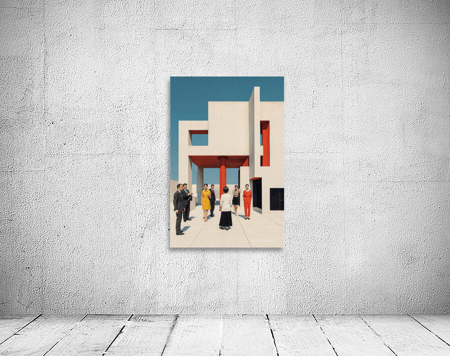 Contrast and Cohesion  Wall Preview