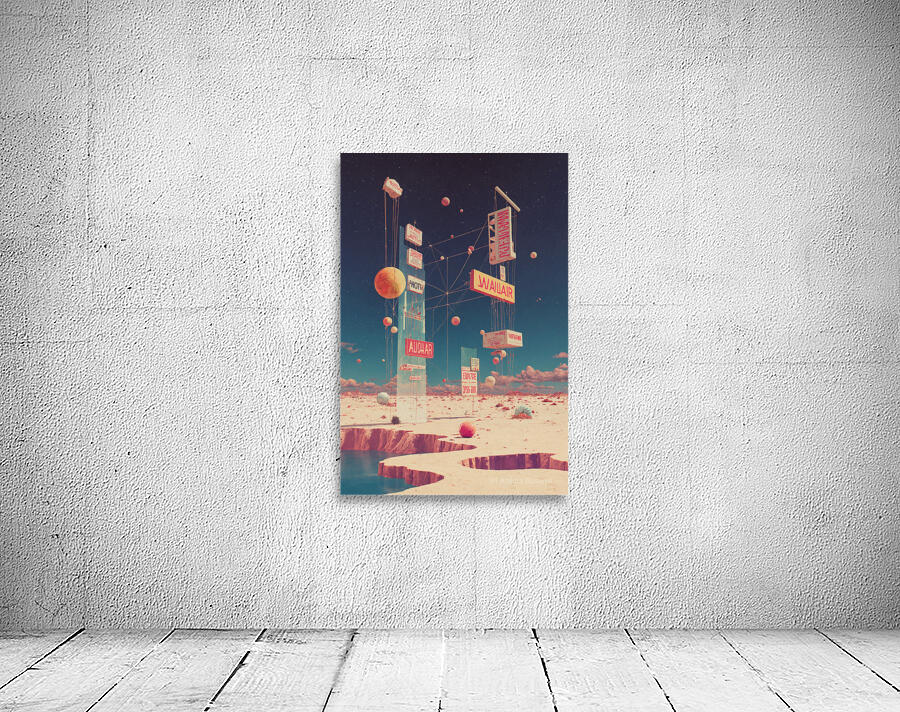 Enigmatic Alphabets  Wall Preview