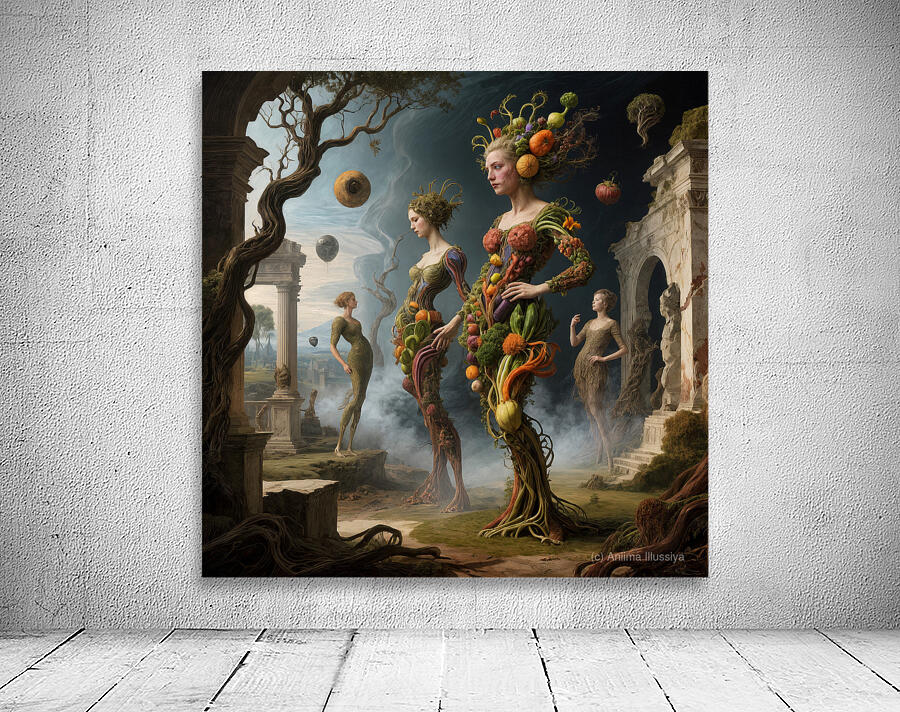 Flora and Earth  Wall Preview