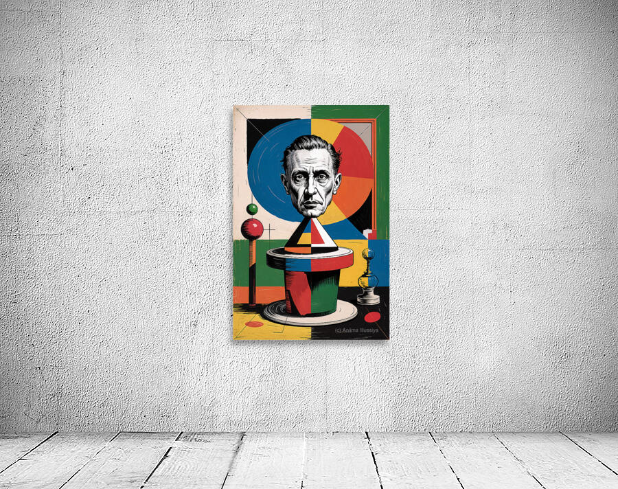 Monochrome Bust  Wall Preview
