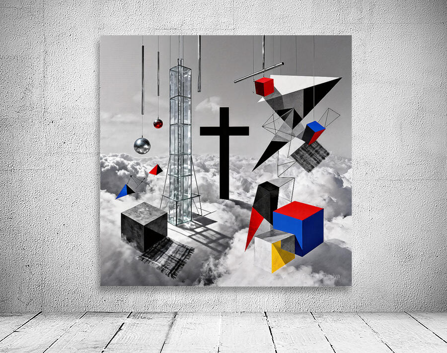Black Cross  Wall Preview