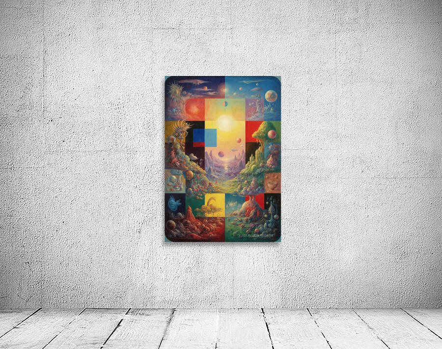 Collage of Portals  Wall Preview