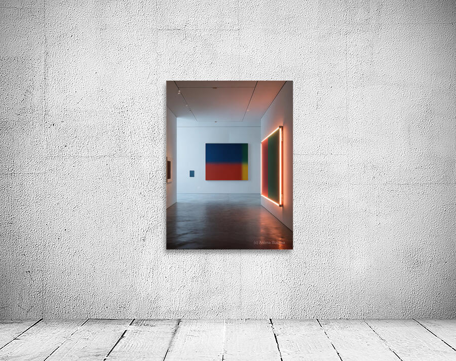 Elongated Reflections  Wall Preview