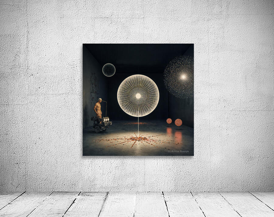 Perfect Luminous Orb  Wall Preview