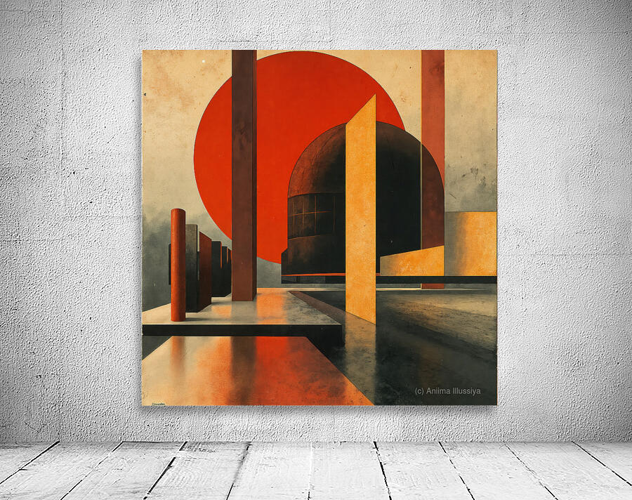 Hemispherical Temple  Wall Preview