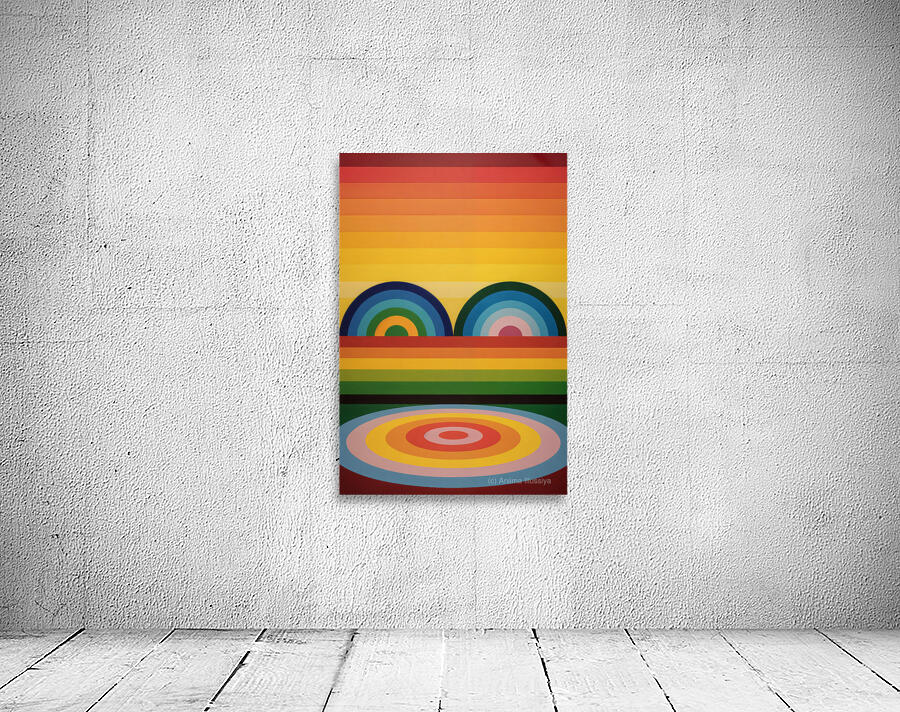 Arranged Colors  Wall Preview