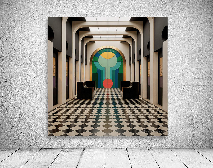 Concentric Shapes  Wall Preview