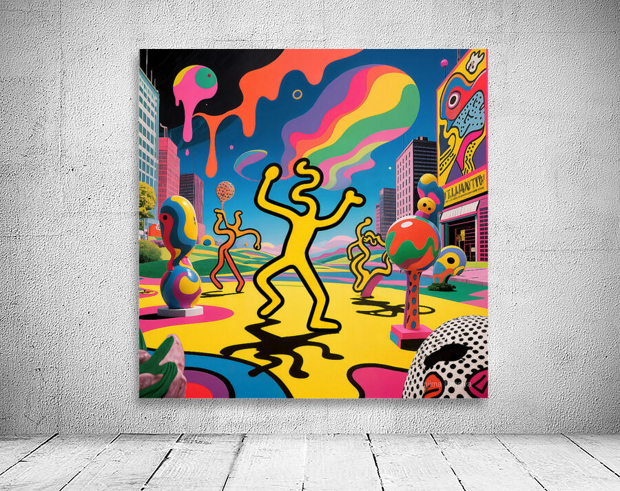Dancing Figure  Wall Preview