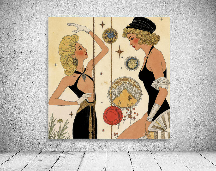 Gilded Poster  Wall Preview