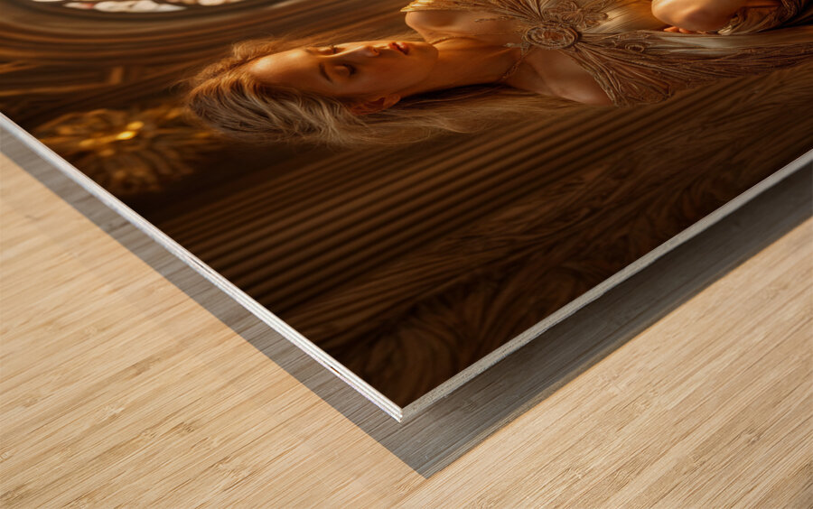 Private Moment Wood print