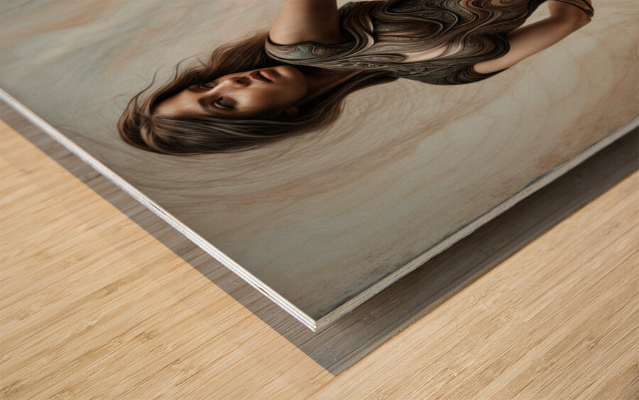 Guardian of Her Domain  Wood print