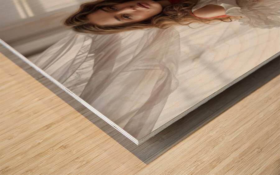 Cocoon of Softness  Wood print