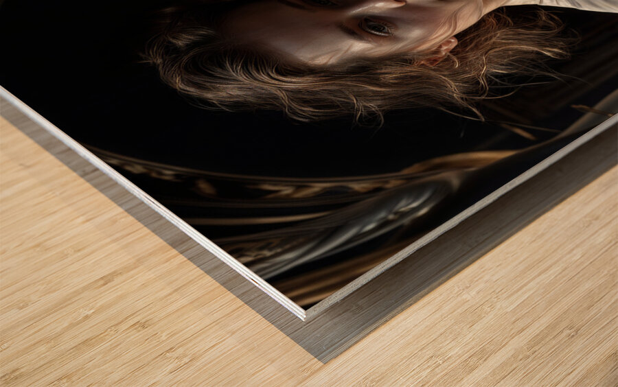 Smooth Contours  Wood print